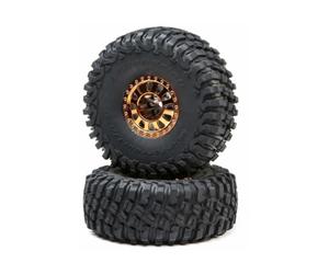 Losi BFG 2.2in 1/10 RC Wheels and Tyres Copper Pair Z-LOS43028