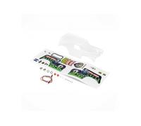 Losi Body Set Grave Digger Clear 1/18 Mini LMT Z-LOS210045