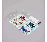 Losi Body & Wing, Clear: Micro-B LOS-1771