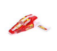 Losi Body & Wing, Red: Mini JRX2 LOS210026