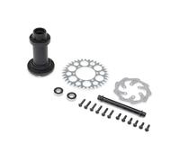 Losi Complete Rear Hub Assembly: Promoto-MX LOS262014