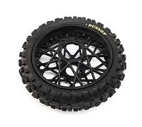 Losi Dunlop MX53 Rear Tire Mounted Black PM-MX LOS46005 RC Tire