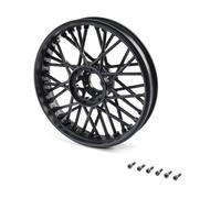 Losi Front Wheel Set, Black: Promoto-MX LOS46000