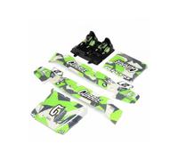 Losi Hammer Rey RC Body Driver Set Green Silkscreened LOS230099