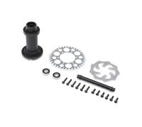 Losi LOS262014 Complete Rear Hub Assembly: PM-MX