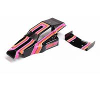 Losi Mini JRX2 1/16 RC Buggy Body and Wing Black Z-LOS210027