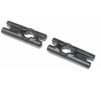 Losi Mini LMT Aluminum Body Mount Cross Bar Black 2 Pack Z-LOS311014