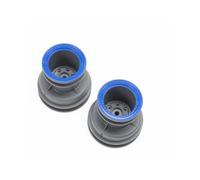 Losi MT Wheel Set Blue Beadlock Light Grey 1/18 Mini LMT Z-LOS41046
