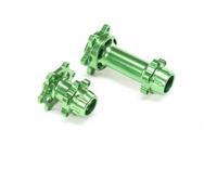 Losi Promoto-MX 1/4 Aluminium Hub Set Machined Green Z-LOS362002