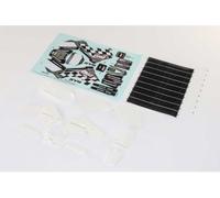 LOSI Promoto-MX White Plastics w/Wraps & Decals LOS26005