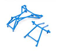 Losi Top and Upper Cage Bars, Blue: LMT LOS241048
