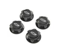 Losi Wheel Nut, Captured, Black (4): Dbxl-E 2.0