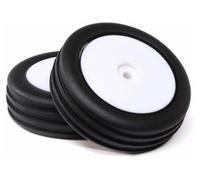 Losi Wide Body Rib Front Mounted Tyres White 1/16 Mini-B RC Buggy Z-LOS41049