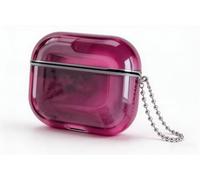 Losin for AirPods 4 Case Quicksand Liquid Glow Sand Case Luxury Glow in The Darkness Noctiluncent Liquid Luminous Protective Cover with Keychain for Men and Women, Black Purple