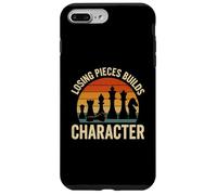 Losing pieces builds character funny chess player joke Case for iPhone 7 Plus/8 Plus