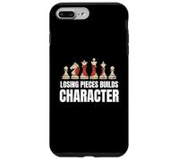 Losing Pieces builds character Japan flag chess pieces Case for iPhone 7 Plus/8 Plus