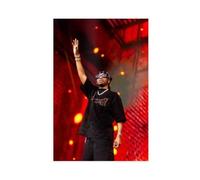 LOSJE Hip Hop Singer Metro Boomin Canvas Poster Wall Art Decor Print Picture Paintings for Living Room Bedroom Decoration 12x18inch(30x45cm)