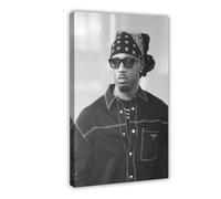 LOSJE Hip Hop Singer Metro Boomin Canvas Poster Wall Art Decor Print Picture Paintings for Living Room Bedroom Decoration 12x18inch(30x45cm)