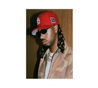 LOSJE Hip Hop Singer Metro Boomin Canvas Poster Wall Art Decor Print Picture Paintings for Living Room Bedroom Decoration 12x18inch(30x45cm)