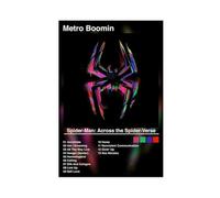 LOSJE Metro Boomin Spider Man Across The Spider Verse Album Canvas Poster Bedroom Decor Landscape Office Room Decor Gift 08x12inch(20x30cm)