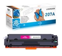 LOSMANN 1 x Magenta Toner Compatible with HP 207A W2213A with Chip | Compatible with HP Color Laserjet Pro MFP M283fdw M255dw M282nw M283fdn M255nw 207X W2213X