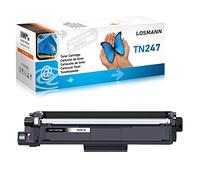 LOSMANN 1x Black Toner Compatible for Brother TN247 TN243 for Brother MFC-L3770CDW MFC-L3750CDW HL-L3230CDW HL-L3210CW MFC-L3710CW DCP-L3550CDW MFC-L3730CDN DCP-L3510CDW HL-L3270CDW DCP-L3517CDW
