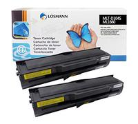 LOSMANN 2 x Toner Compatible with Samsung ML-1660 / MLT-D1042S/ELS for ML1660 ML1660N ML1665 ML1666 ML1670 ML1672 ML1674 ML1675 ML1678 ML1860 ML1865 1865 ML18665 ML18665 5W SCX3.000