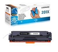 LOSMANN 201X Toner Cartridges Replacement for HP CF400X 201A CF400A for HP Color LaserJet Pro M252dn M252dw M252n M270 Series M274dn M274n MFP M270 Series MFP M277c6 MFP M277dw MFP M277n (1 Black)