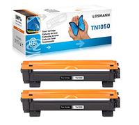 LOSMANN Compatible Toner Cartridge Replacement for Brother TN1050 TN-1050 for Brother DCP-1610W DCP-1510 HL-1210W MFC-1810 HL-1212W HL-1112 HL-1110 MFC-1910W DCP-1612W DCP-1512 (Black,2-Pack)