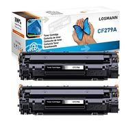 LOSMANN Compatible Toner Cartridge Replacement for HP 79A CF279A for HP LaserJet Pro M12 M12a M12 Series M12w MFP M26a MFP M26nw MFP M26 Series (2 Black)