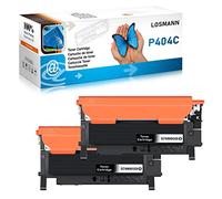 LOSMANN Toner Compatible with Samsung CLT-K404S CLT-P404C for Samsung Xpress SL C480W C480FW C430W C480FN C480 C430 C48X C43X (2 x Black)