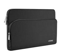 Losong Portable Monitor Case 15.6 Inch, Protective Carrying Sleeve for Most 15.6 Inch Portable Monitors, Durable Portable Computer Laptop Display Bag with Accessory Pocket,Size-15.3x9.9 Black