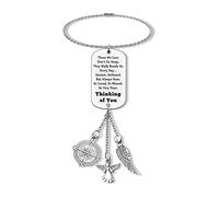 Loss of Dad Mom Gifts Memorial Car Interior Decoration Gift Sympathy Gifts for Loss of Brother Sister In Memory of Friends Gift Car Interior Ornament Bereavement Gift for Loss of Father Mother