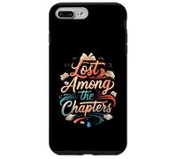 Lost Among The Chapters Book Lover Reading Design Case for iPhone 7 Plus/8 Plus