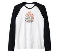 Lost Among The Chapters Book Lover Reading Design Raglan Baseball Tee