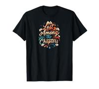 Lost Among The Chapters Book Lover Reading Design T-Shirt