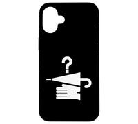 Lost and Found Symbol Pictogram Design | Lost and Found Case for iPhone 16 Plus