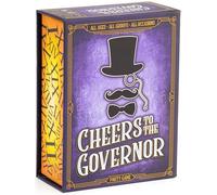 Cheers To The Governor - Party Games - for Kids 8 and Up - for Adults - Family Game Night - Card Games - Travel