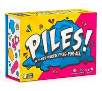 Piles - Card Games - Family Games - for Kids 8 and Up - Games for Adults - Family Game Night - Travel Games - Party Games - Memory Games - 10 Mins