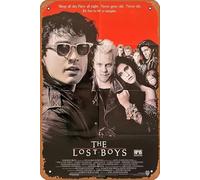 Lost Boys, The 1987 Vintage Movie Poster Tin Sign,Retro of Classic Old Film Poster Metal Sign TV Bar Wall Club Restaurant Man Cave Wall Decoration 8x12 Inches Retro Plaques.