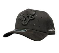 LOST CALF 5 Stars Black A Frame Adjustable Snapback Cap Hat