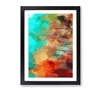 Lost Chances Abstract Framed Print | A2 Black Framed Wall Art | Ready to Hang | Abstract Fantasy Picture | Living Room Bedroom Lounge Office