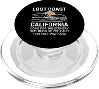 Lost Coast California North Coast Humboldt Mendocino PopSockets PopGrip for MagSafe