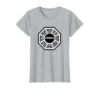 Lost Dharma T-Shirt, Women, Heather Grey, X-Large