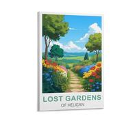 Lost Gardens Of Heligan Vintage Travel Poster 08x12inch(20x30cm) Print Home Bedroom Office Living Room Decor Canvas