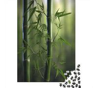 Lost in A Bamboo Forest 1000-Piece Puzzle for Adults, 52x38cm/1000pcs, Smooth White Card with Reduced Dust; Easy to Revisit Throughout The Week