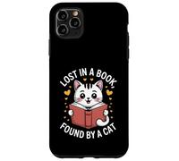 Lost In A Book Found By A Cat Reading Enthusiasts Case for iPhone 11 Pro Max