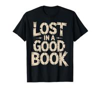 Lost in a Good Book Maze Art Books Lover T-Shirt
