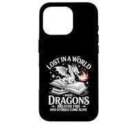 Lost In A World Dragons Breath Fire Stories Come Alive Case for iPhone 16 Pro