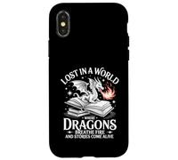 Lost In A World Dragons Breath Fire Stories Come Alive Case for iPhone X/XS